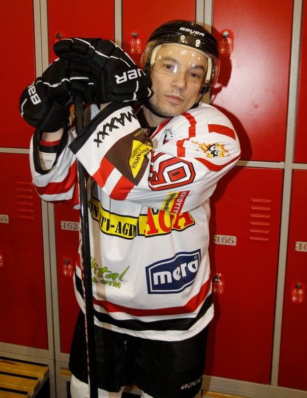 Ice Hockey. Hokej z Gwiazdami. Reprezentacja Hokejowa Artystow - Motorsportowcy. 18.01.2014