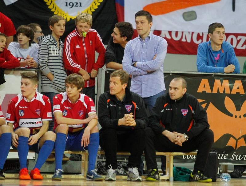 Football. Mateusz Hajto. Press Conference. 22.12.2013