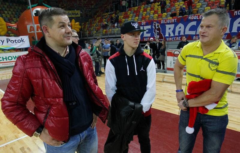 Football. Mateusz Hajto. Press Conference. 22.12.2013