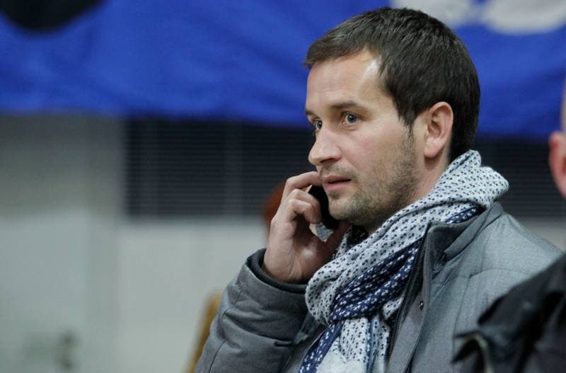 Football. Mateusz Hajto. Press Conference. 22.12.2013