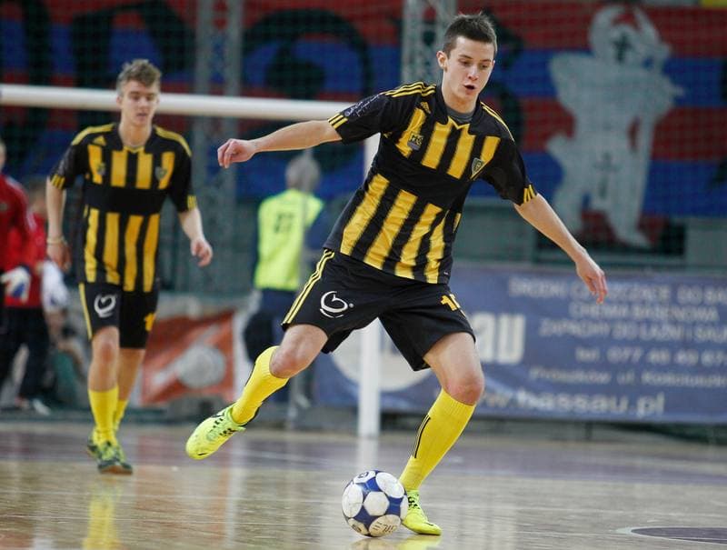 Football. Mateusz Hajto. Press Conference. 22.12.2013