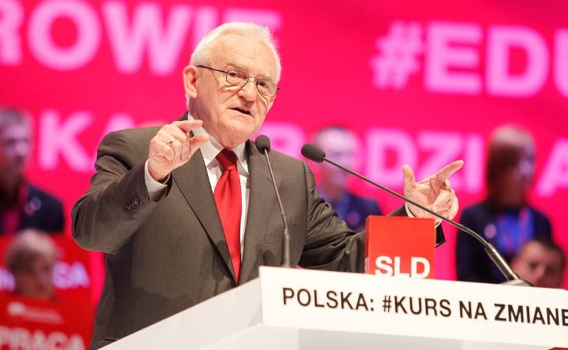Leszek Miller. SLD. Press Conference. 14.12.2013