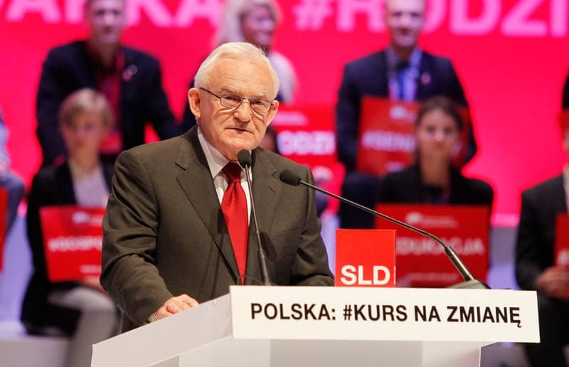 Leszek Miller. SLD. Press Conference. 14.12.2013