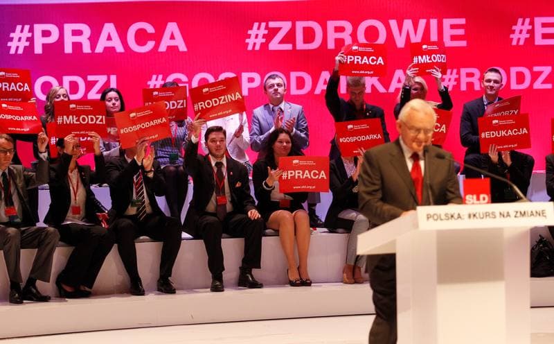 Leszek Miller. SLD. Press Conference. 14.12.2013