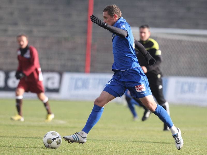 Football. Friendly Match. Polonia Bytom - Garbarnia Krakow. 27.11.2013