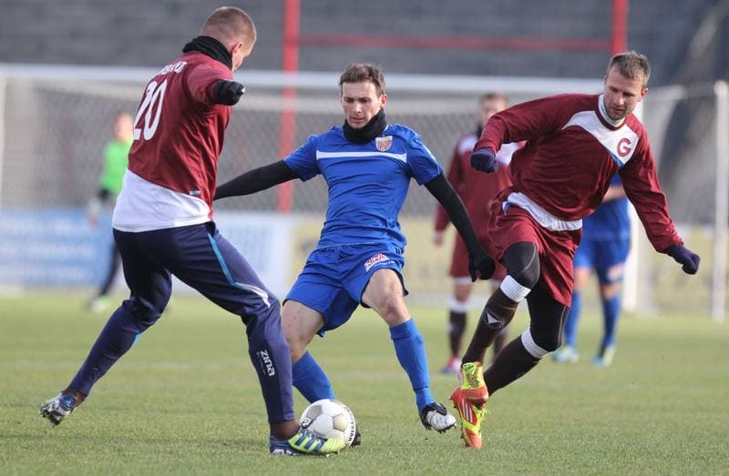 Football. Friendly Match. Polonia Bytom - Garbarnia Krakow. 27.11.2013