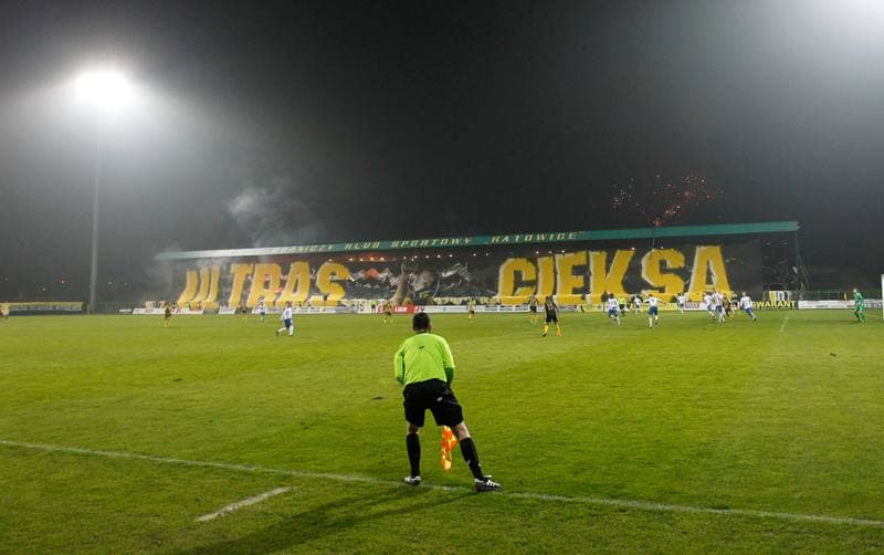 Football. I Liga. GKS Katowice - Flota Swinoujscie. 14.03.2015