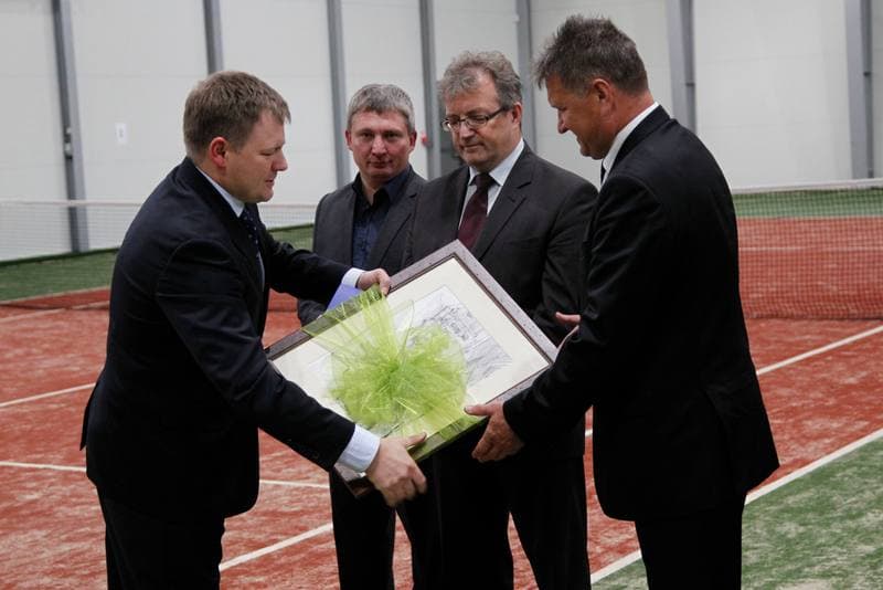 Tennis. KS Gornik Bytom. Press Conference. 22.11.2013