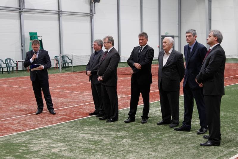 Tennis. KS Gornik Bytom. Press Conference. 22.11.2013