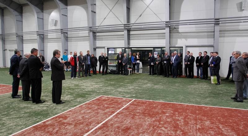 Tennis. KS Gornik Bytom. Press Conference. 22.11.2013