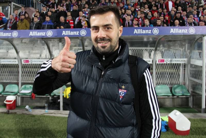 Football. T-Mobile Ekstraklasa. Gornik Zabrze - Wisla Krakow. 08.11.2013