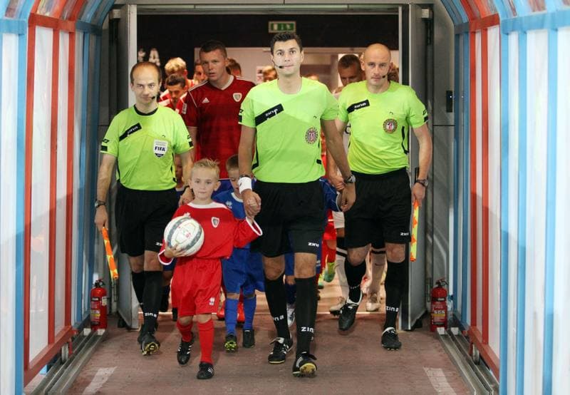 Football. PKO BP Ekstraklasa. Piast Gliwice - Zaglebie Lubin. 31.10.2015