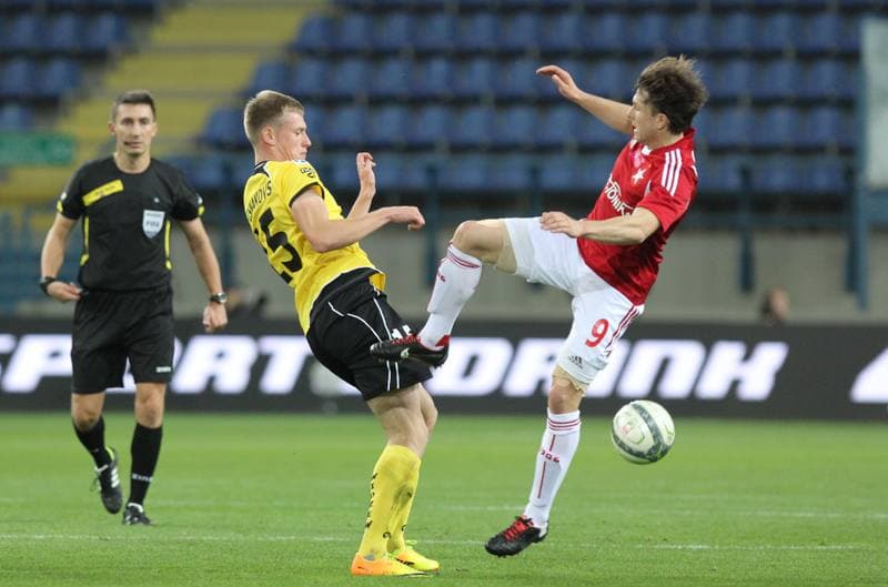 Football. T-Mobile Ekstraklasa. Wisla Krakow - Widzew Lodz. 29.10.2013