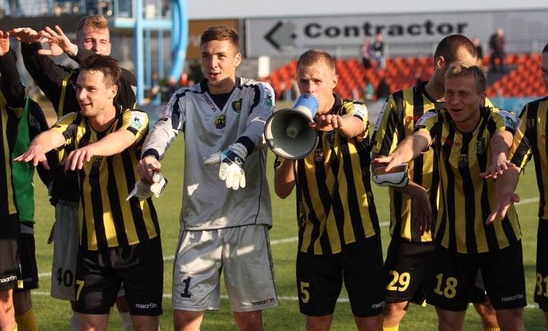 Football. I Liga. Termalica Bruk-Bet Nieciecza - GKS Katowice. 27.10.2013