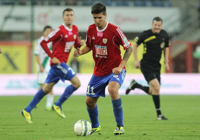 Football. T-Mobile Ekstraklasa. Piast Gliwice - Lechia Gdansk. 26.10.2013