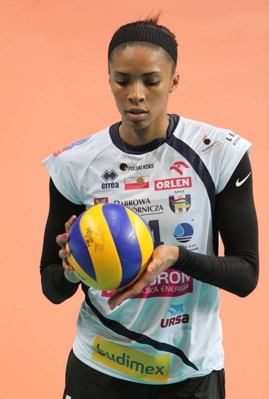 Volleyball. Women's Champions League. MKS Dabrowa Gornicza - Stiinta Bacau. 23.10.2013