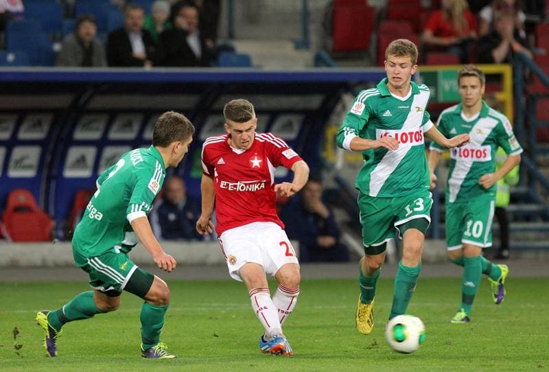 Football. Polish Cup. Wisla Krakow - Lechia Gdansk. 22.10.2013