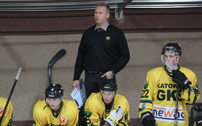 Ice Hockey. Polska Hokej Liga. HC GKS Katowice - Ciarko KH Sanok. 17.01.2014