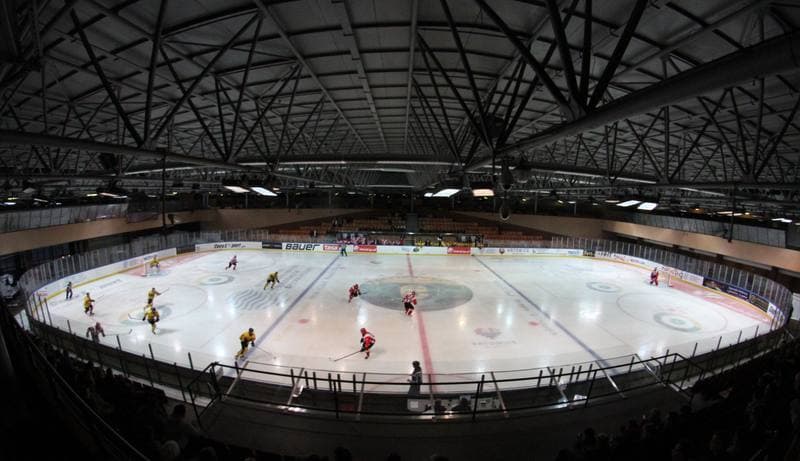 Ice Hockey. Polska Hokej Liga. HC GKS Katowice - Comarch Cracovia Krakow. 15.10.2013