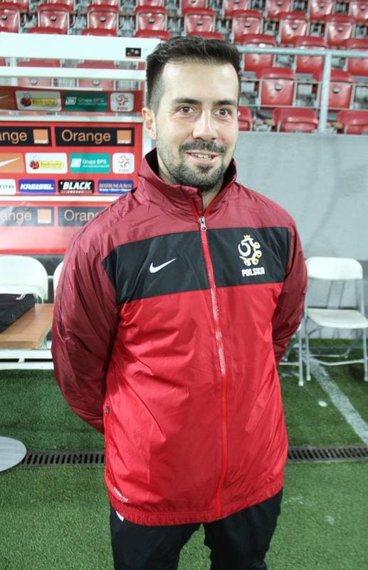 Football. Poland U21. Press Conference. 12.10.2015