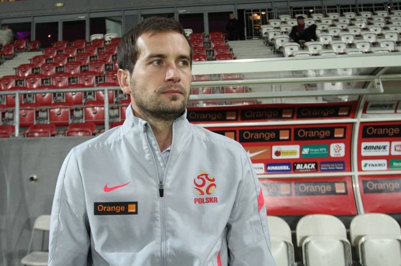 Football. Poland U21. Press Conference. 12.10.2015