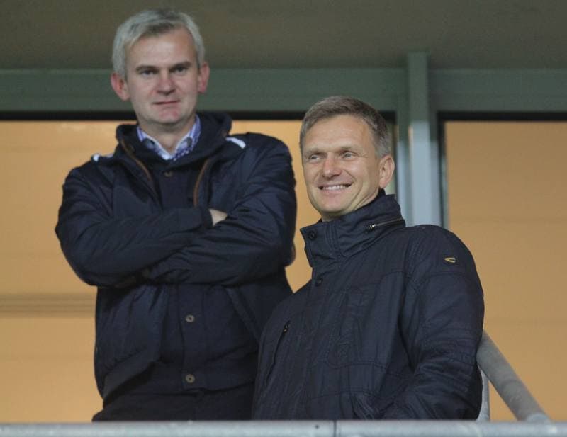 Football. Poland U21. Press Conference. 12.10.2015