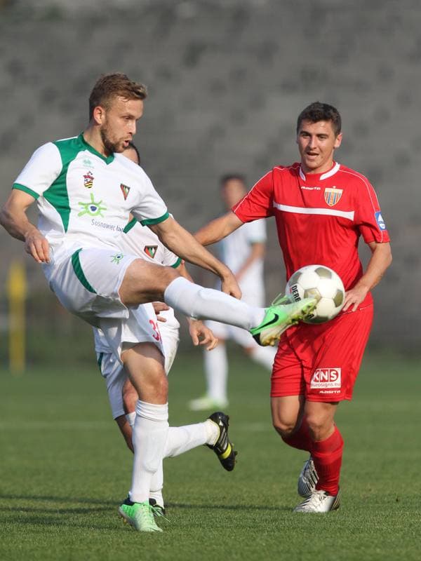 Football. II Liga Grupa Zachodnia. Polonia Bytom - Zaglebie Sosnowiec. 12.10.2013