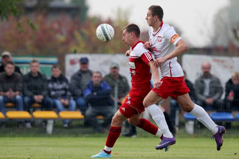 Football. Friendly Match. LZS Piotrowka - Gornik Zabrze. 10.10.2013