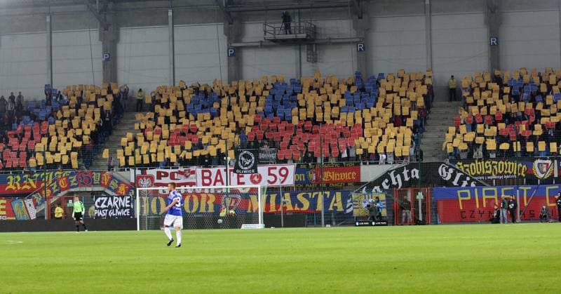 Football. PKO BP Ekstraklasa. Piast Gliwice - Ruch Chorzow. 27.11.2015