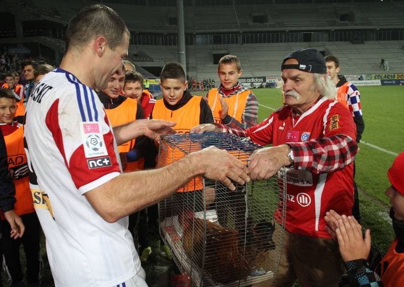 Football. T-Mobile Ekstraklasa. Gornik Zabrze - Zawisza Bydgoszcz. 29.04.2015