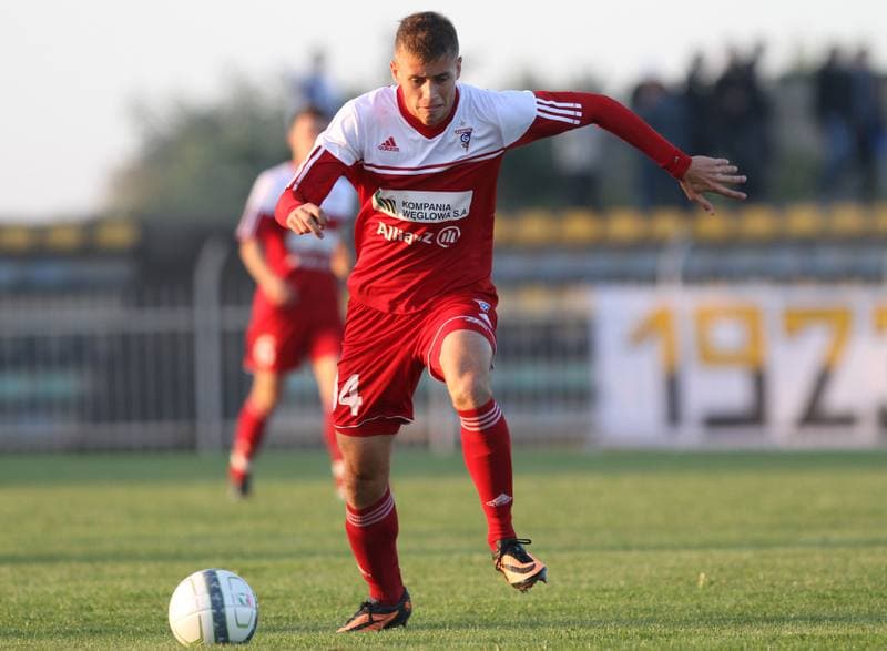 Football. Sparing. Gornik Zabrze - Naprzod Rydultowy. 11.09.2013