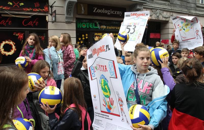 Volleyball. Promotion Action. 10.09.2013