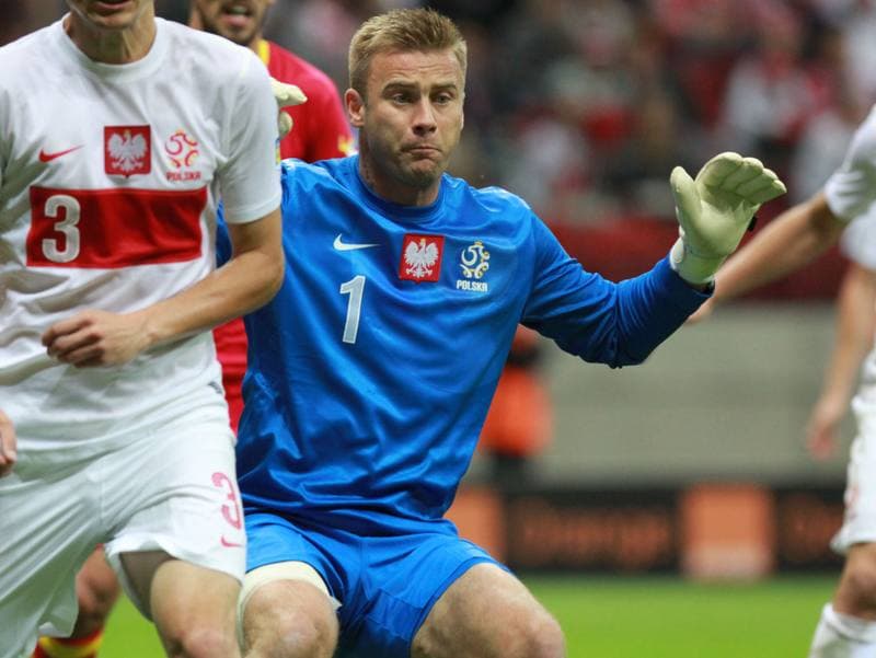 Football. 2014 FIFA World Cup Qualifiers. Poland - Montenegro. 06.09.2013