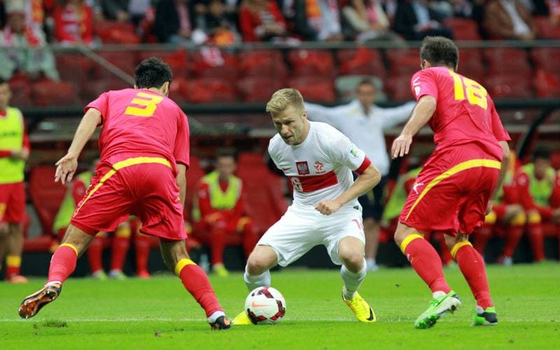 Football. 2014 FIFA World Cup Qualifiers. Poland - Montenegro. 06.09.2013