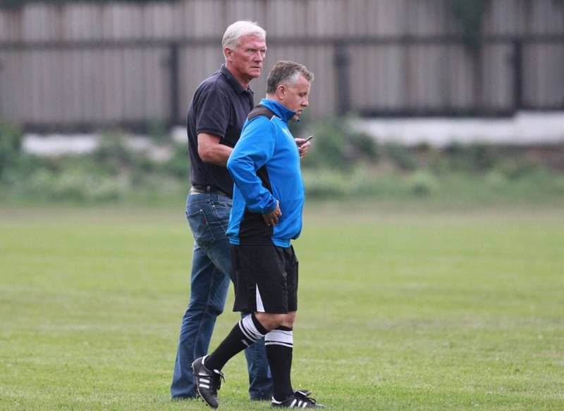 Football. Polish Cup. Naprzod Lipiny - Reprezentacja Slaskich Oldboyow. 22.08.2013