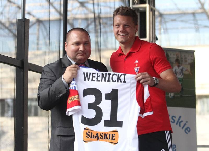 Football. Gornik Zabrze. Press Conference. 16.07.2013