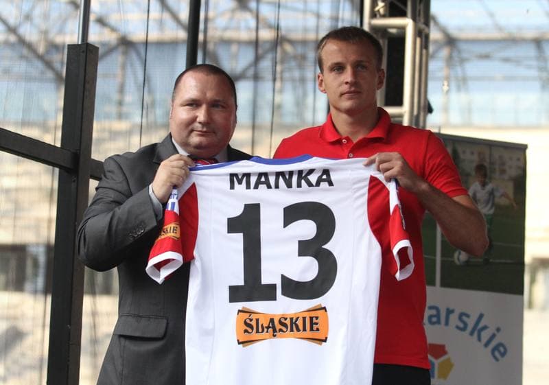 Football. Gornik Zabrze. Press Conference. 16.07.2013