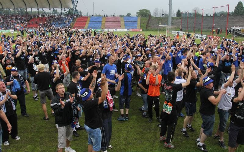 Football. I Liga. Polonia Bytom - Zawisza Bydgoszcz. 08.06.2013
