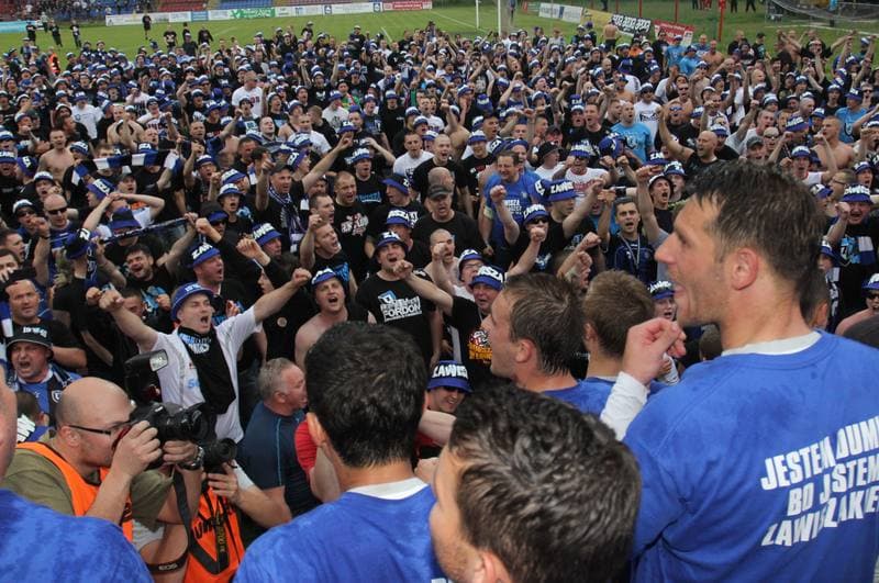Football. I Liga. Polonia Bytom - Zawisza Bydgoszcz. 08.06.2013