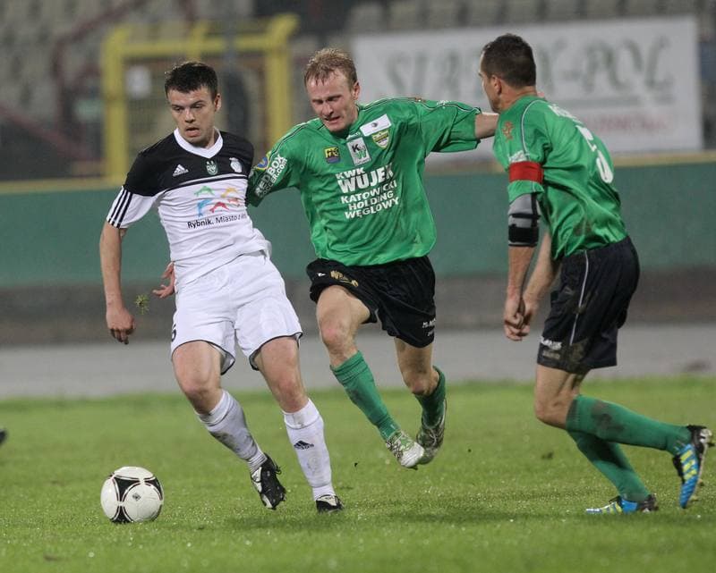 Football. II liga - grupa zachodnia. Energetyk ROW Rybnik - Rozwoj Katowice. 11.05.2013