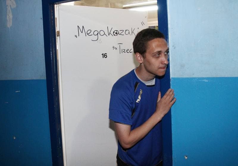 Football. Polonia Bytom. Press Conference. 30.04.2013