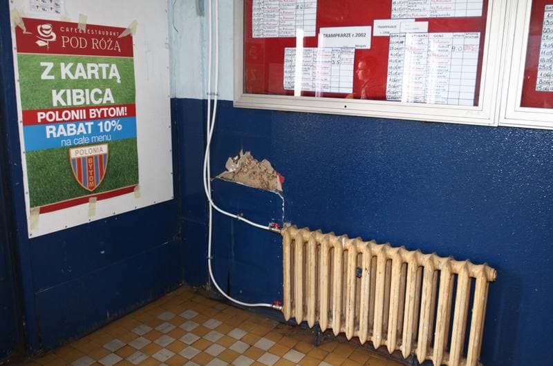 Football. Polonia Bytom. Press Conference. 30.04.2013