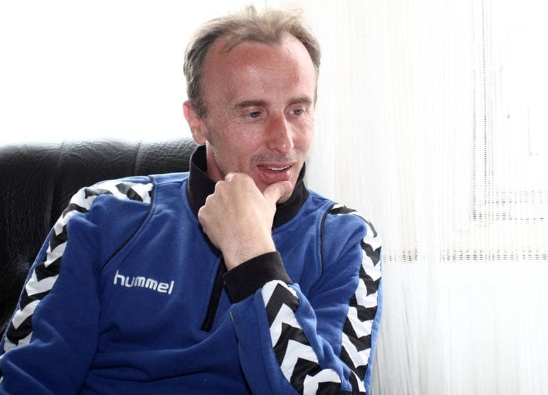 Football. Polonia Bytom. Press Conference. 30.04.2013