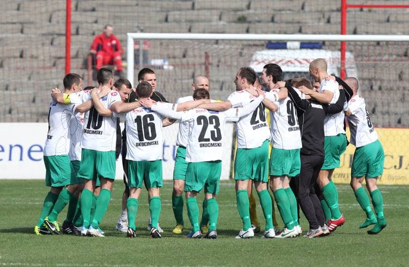 Football. I liga. Polonia Bytom - Okocimski Brzesko. 21.04.2013