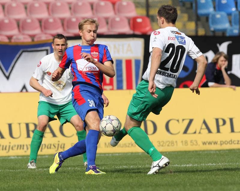 Football. I liga. Polonia Bytom - Okocimski Brzesko. 21.04.2013