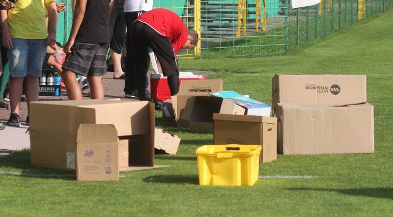 Football. Katowice Sparing. GKS Katowice - Korona Kielce. 28.07.2012