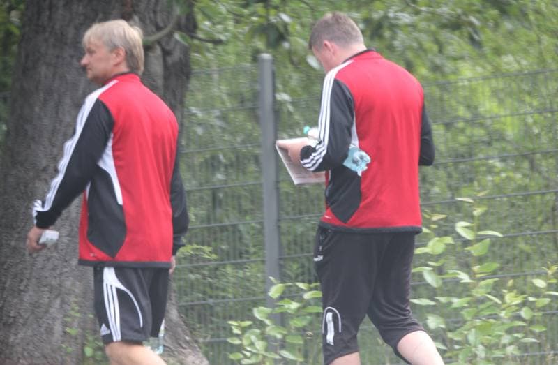 Ice Hockey. KP Katowice. Training. 19.07.2012