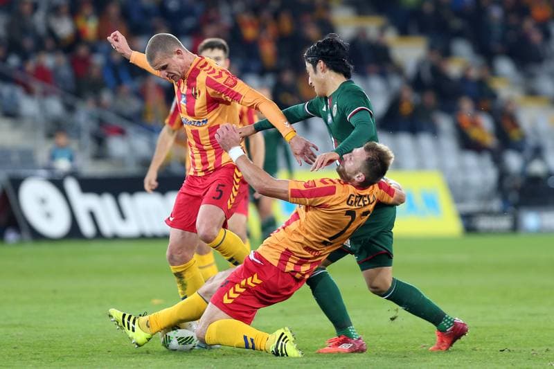 Football. Lotto Ekstraklasa. Korona Kielce - Slask Wroclaw. 17.10.2016
