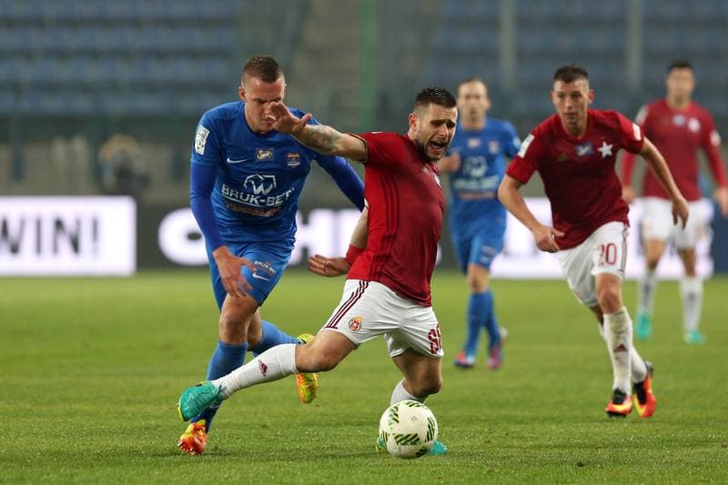 Football. Lotto Ekstraklasa. Wisla Krakow - Bruk-Bet Termalica Nieciecza. 21.10.2016