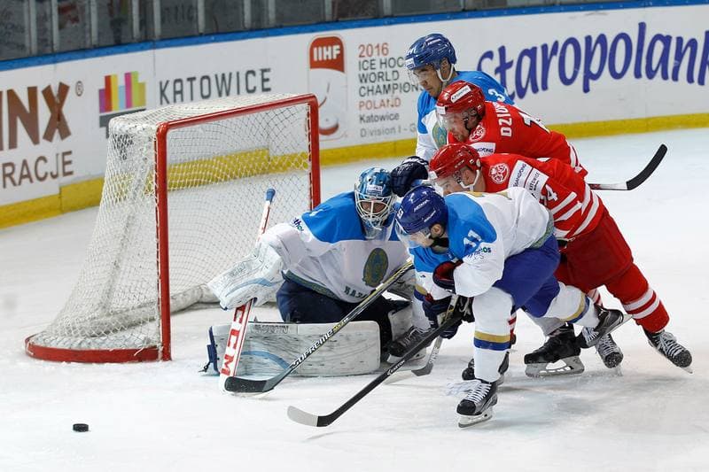 Ice Hockey. EIHC. Polska - Kazachstan. 18.12.2015
